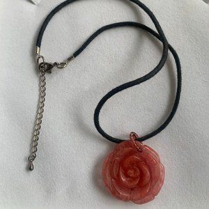 Rose necklace